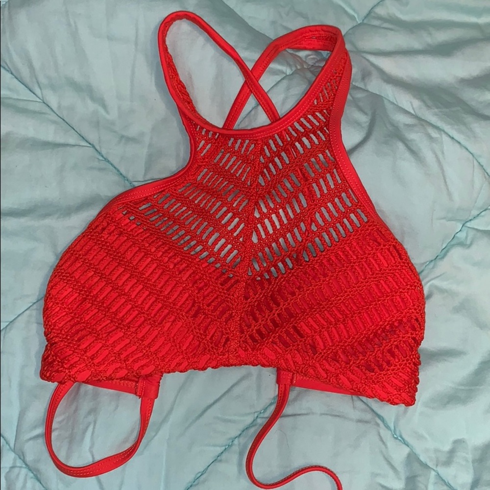 Halter bathing suit top